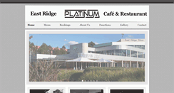 Desktop Screenshot of platinumrestaurant.com.au